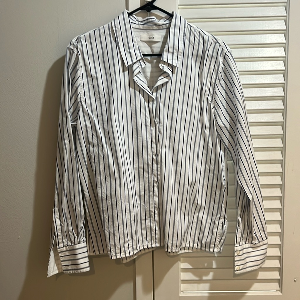Co Striped Button Down